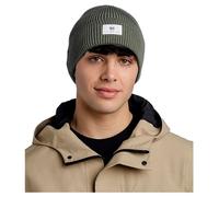 Buff Knitted Beanies Green Adult Unisex One Size