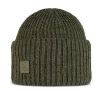 Buff Knitted Beanie Hat - Black or Sage