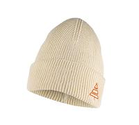 Buff Knitted Beanie MELID Ecru Unisex One Size