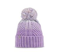 BUFF | Akna Knitted Beanie & Fleece Band | Chunky Beanie | Grape Ice One Size