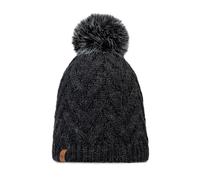 Buff®| Knitted & Fleece Band Hat Female Adult, Extreme Cold, Practical, Versatile, Fashionable, Thermal Insulation, Comfortable, One Size, Dark Grey