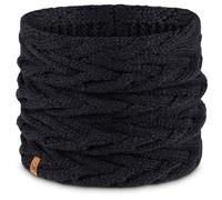Buff - Knitted & Fleece Neckwarmer Caryn - Scarf size One Size, black