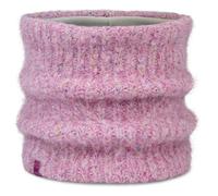 Buff - Knitted & Fleece Neckwarmer Eyla - Scarf size One Size, pink
