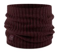 BUFF | Norval Knitted Neckwarmer | Natural Knit Scarf | Maroon One Size
