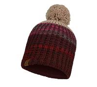 Knitted & Polar Hat - Alina Maroon