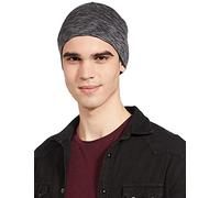 Buff Lightweight Merino Wool Hat Graphite Multi Stripes Lw Merino Wool Hat - Dark Grey, One Size