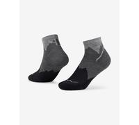Buff Lightweight Merino Wool Quarter Socks Dark Grey - S