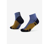 Buff Lightweight Merino Wool Quarter Socks violet brown - M