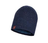 Buff Unisex Lyne Fine Knit Warm Winter Fleece Lined Beanie Skull Hat Night Blue