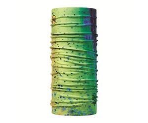 Buff Men's Uv+ Coolnet, Fluorescent Green/Blue, One Size, 119450.555.10.00