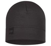Buff Merino Heavyweight Beanie - Solid Black