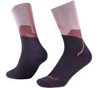 Buff®| Socks LW Merino Wool Crew Lightweight, Hiking, Natural Durability, Comfortable, Padded S Pink