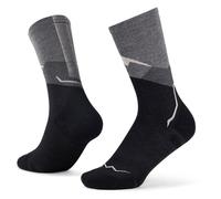 Buff - Merino Lightweight Crew Sock LWC1 - Merino socks size M, black