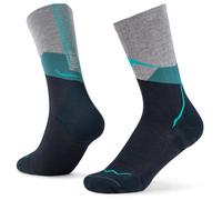 Buff- Socks LW Merino Wool Crew Lightweight, Hiking, Natural Resistance, Comfort, Cushioning, S, Blue