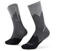 Buff - Merino Lightweight Crew Sock LWC3 - Merino socks size S - EU: 36-38, grey
