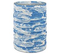 Buff - Merino Lightweight Digital Prints - Neckerchief size One Size, blue/grey