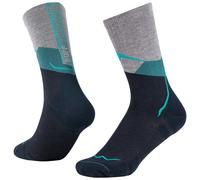 Buff Merino Lightweight Hiking Walking Crew Sock - Blue