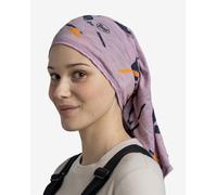 Buff Merino Lightweight Prints Neckwear Lilac