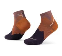Buff Lightweight Merino Wool Quarter Socks Orange - S