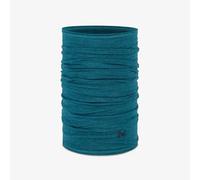 Buff Merino Lightweight Solid Teal Tubular Neckwear