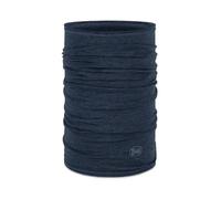 Buff Merino Lightweight Tube scarf Unisex - dark blue