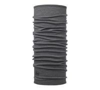 Buff Merino Midweight Melange Light Grey Tubular Neckwear