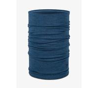 Buff Merino Midweight Multifunctional Scarf Blue