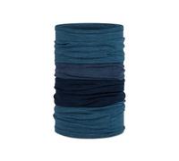 Buff®| Merino Move Neckwarmer Man Woman Adult, Seamless, Elegance, Warm, Ecological, Comfortable, Fashion, Modern, Urban, Temperature Regulator, One Size, Blue