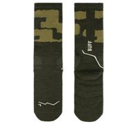Buff - Merino Mw Crew Socks - Walking socks size L, olive