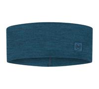 BUFF| Headband Merino Wide Merino Wool, Sustainable, Breathable, Comfort, Soft, Outdoors Man Women One Size Ocean Blue