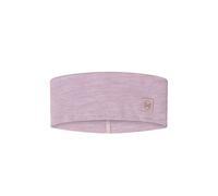 BUFF®| Merino Wide Headband Man Woman Adult, Multifunctional Scarf, 100% Merino Wool, Trekking, Outdoor, Sustainable, Thick, One Size, Pink