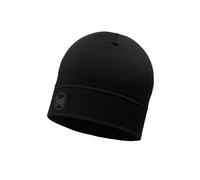 Buff ® Merino Wool 1 Layer Beanie Black Men,Women