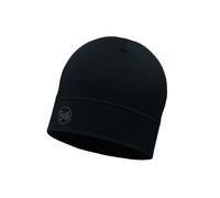 Buff Midweight Merino Black Wool Hat Colour: Black, Size: One Size