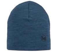 Buff - Midweight Merino Wool Hat - Beanie size One Size, blue