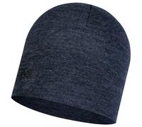 Buff - Midweight Merino Wool Hat - Beanie size One Size, blue