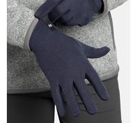 Buff Navy Merino Midweight Gloves