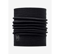 Buff Neckwarmer Merino Wool Thermal Solid Black