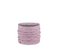 Buff| Neckwear Knitted & Fleece Extreme Cold, Practical, Versatile, Fashionable, Thermal insulation, Comfortable Man Women One Size Lilac Ice