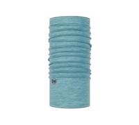 Buff Lightweight Merino Wool Solid Pool Blue