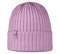 BUFF | Norval Knitted Beanie | Rib Knit Beanie | Pansy | WildBounds UK One Size