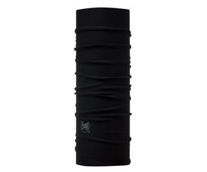 Buff Original EcoStretch Junior Cap in Solid Black - Ideal for Young Runners