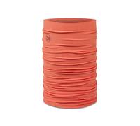 Buff®| Original EcoStretch Neckwarmer Man Woman Adult, Scarf, Tubular, Multifunctional, Neck and Head, Running, Walking, Trekking, Sustainable, Lightweight, One Size, Red