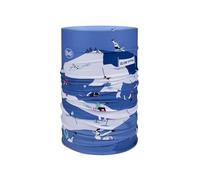 Buff®| Original EcoStretch Neckwarmer Man Woman Adult, Scarf, Tubular, Multifunctional, Neck and Head, Running, Walking, Trekking, Sustainable, Lightweight, One Size, Blue