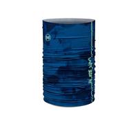 Buff®| Original EcoStretch Neckwarmer Man Woman Adult, Scarf, Tubular, Multifunctional, Neck and Head, Running, Walking, Trekking, Sustainable, Lightweight, One Size, Blue