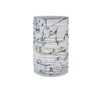 Buff®| Original EcoStretch Neckwarmer Youth, Scarf, Tubular, Multifunctional, Neck and Head, Running, Walking, Trekking, Sustainable, Lightweight, One Size, White