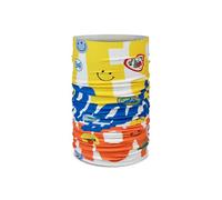 Buff®| Original EcoStretch Neckwarmer Youth, Scarf, Tubular, Multifunctional, Neck and Head, Running, Walking, Trekking, Sustainable, Lightweight, One Size, Multi