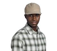 Buff Baseball Solid Cap Greenish Brown