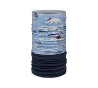 Buff®| Polar Neckwarmer Kids, Multifunctional, Warm, Lining, Comfortable, Soft, One Size Grey Tordillo