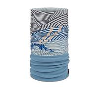 Buff®| Polar Neckwarmer Man Woman Adult, Multifunctional, Warm, Lining, Comfortable, Soft, One Size, Lago Blue