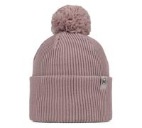Buff Knitted Beanie Pink One Size